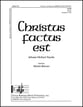 Christus Factus Est SATB choral sheet music cover